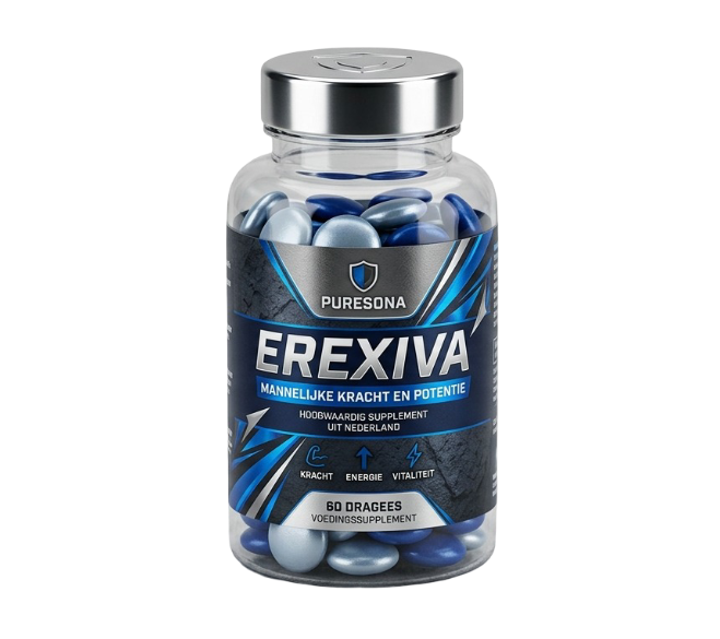Verpakking van Erexiva wellnesscapsules